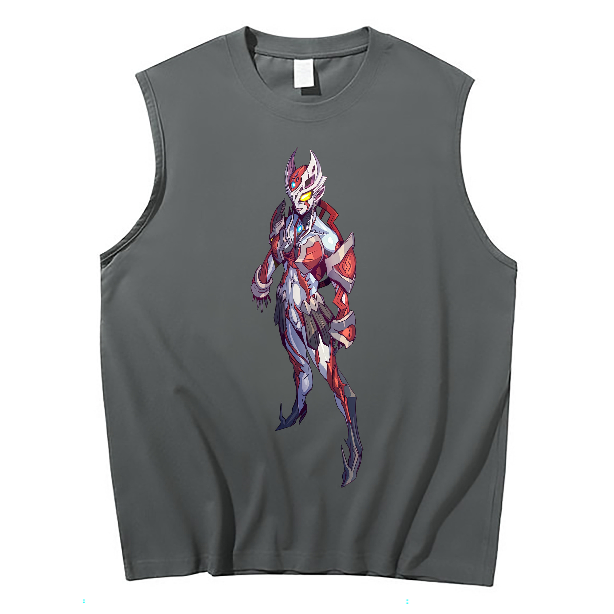 （画像用） ウルトラマン Ultraman コットン100％タンクトップ（フロントプリント）